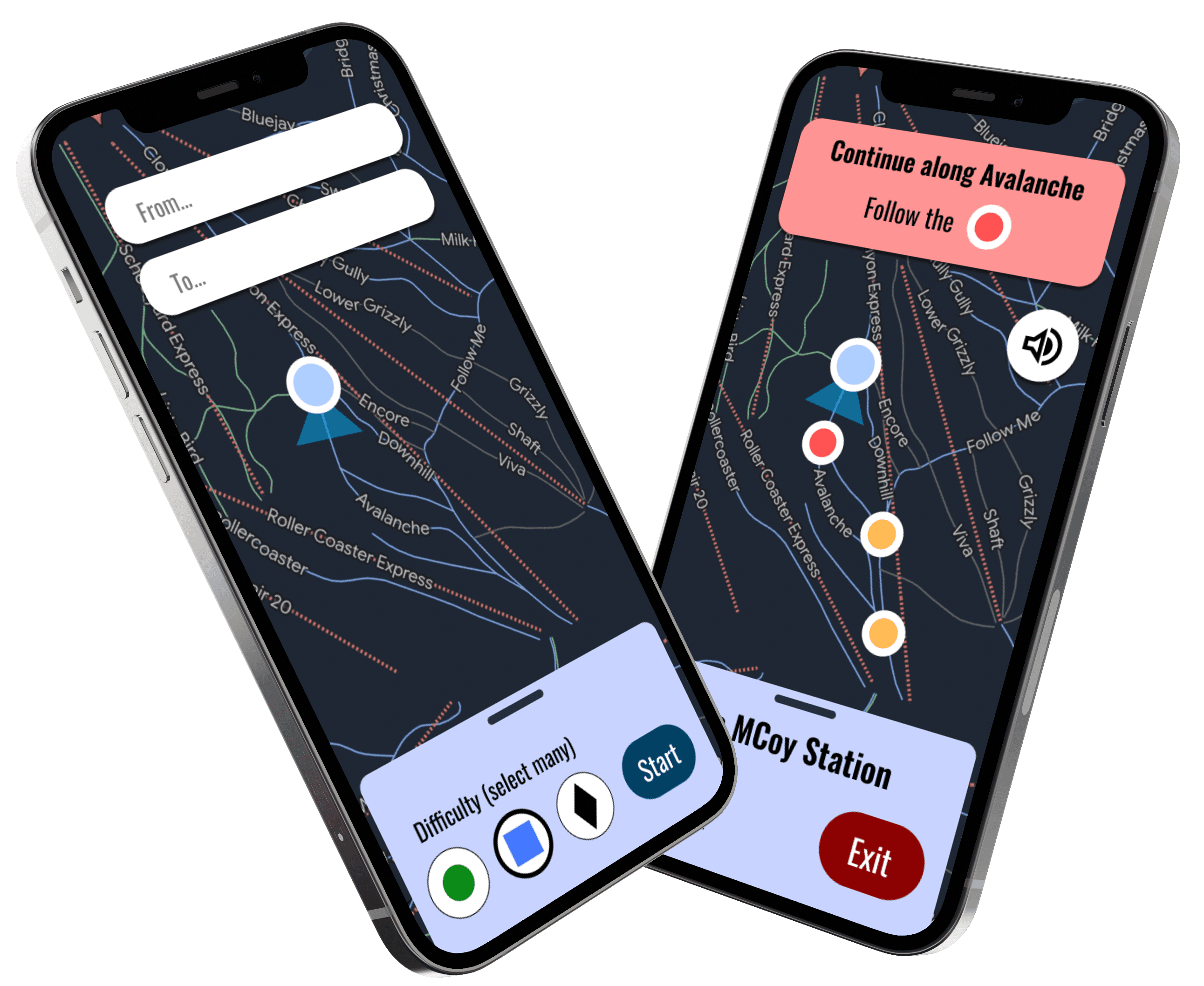 Ski Slope Navigation